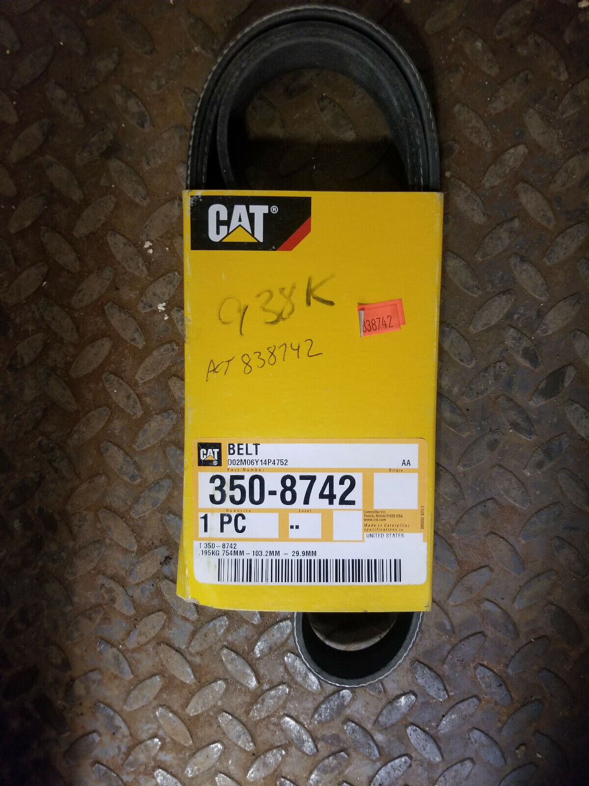350-8742 CATERPILLAR BELT