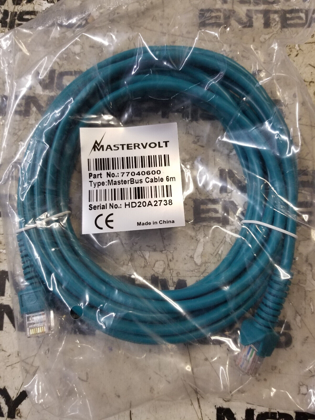 Mastervolt MasterBus Cable 20' / 6M Part Number: 77040600