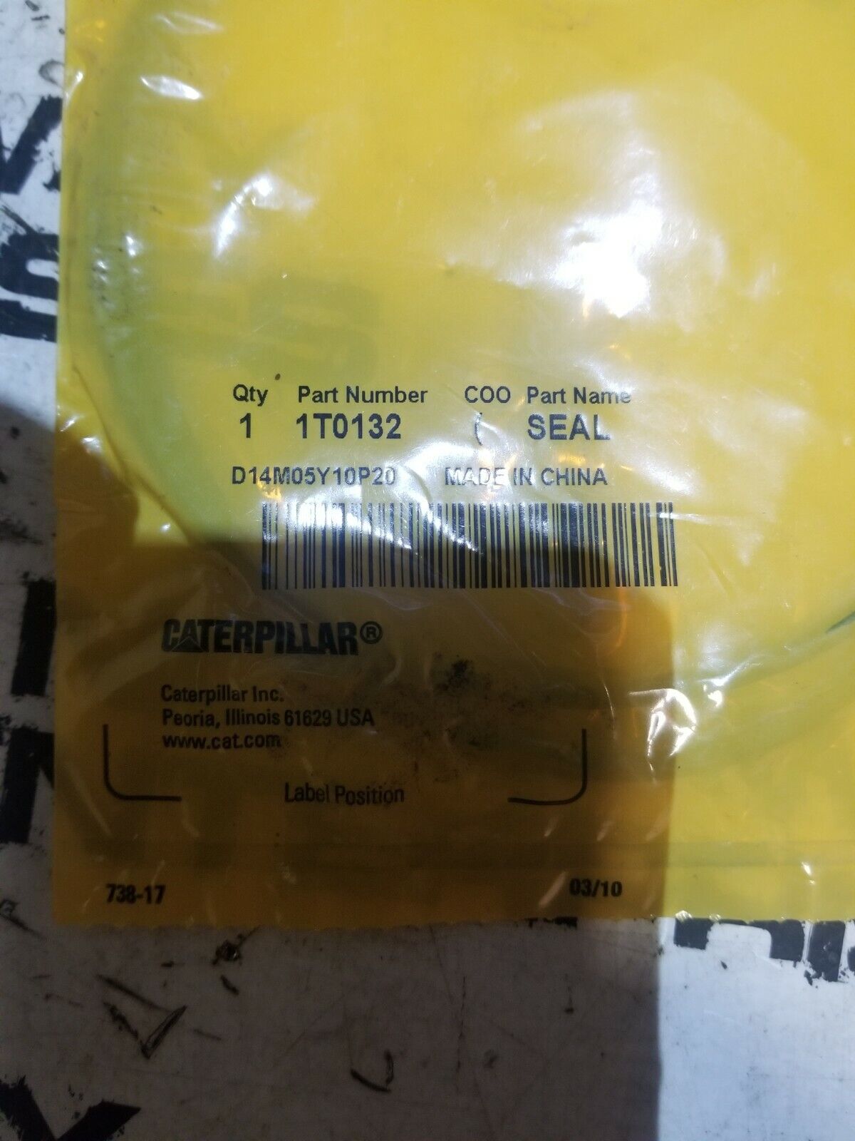 CATERPILLAR 1T-0132