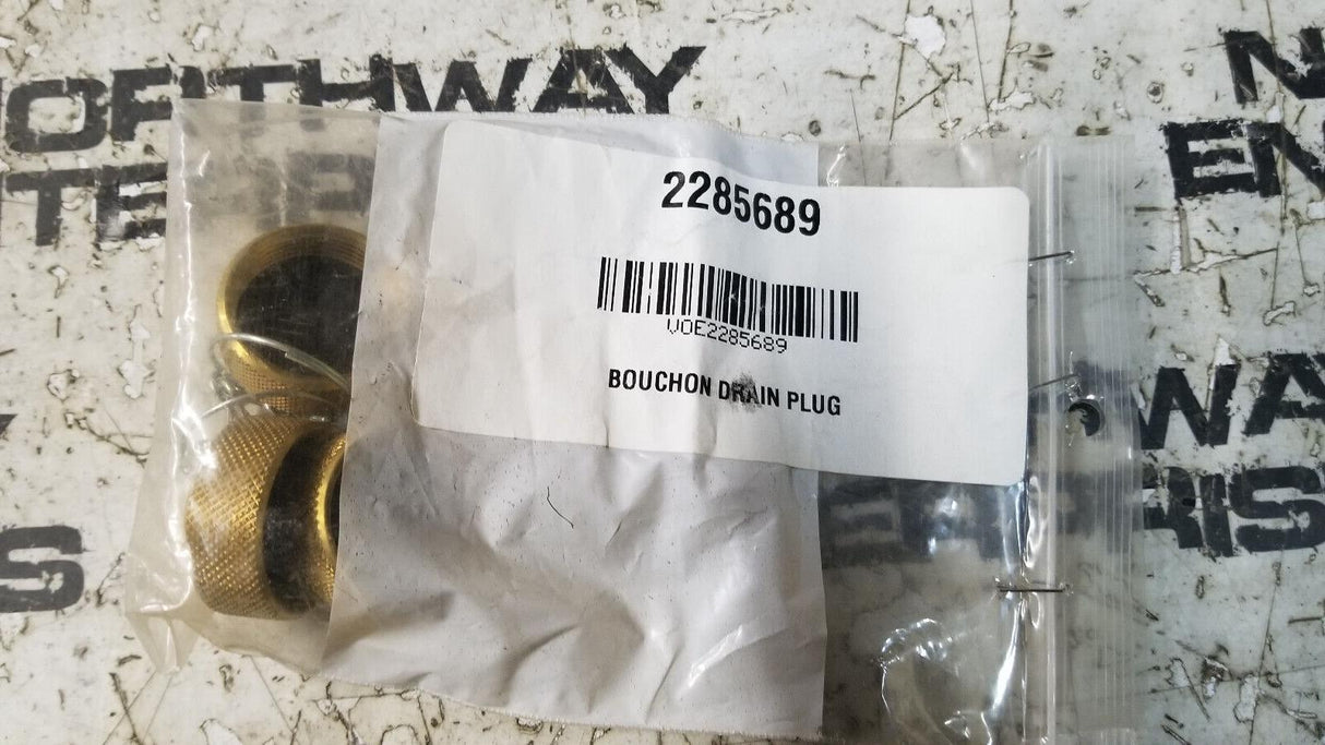 LOT OF 3 - VOLVO 2285689 SEALING CAP WITH CHAIN VOE2285689