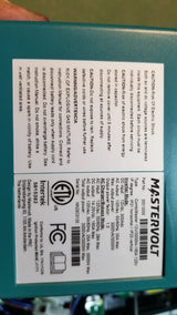 Mastervolt CombiMaster 12v 3000w 160a 120v 35513000 FOR PARTS
