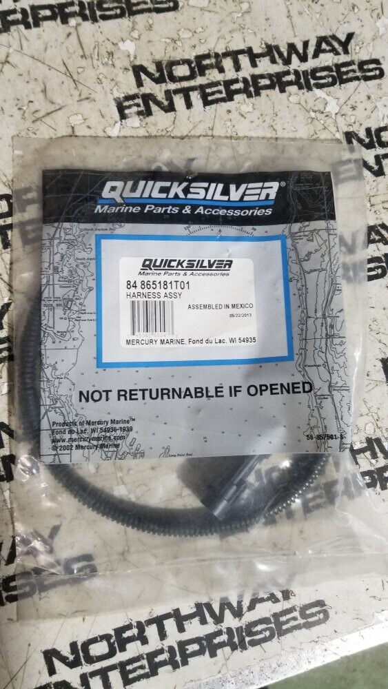 MERCRUISER 84-865181T01 MERTHACODE WIRE HARNESS ASSEMBLY MARINE BOAT