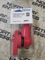 VERTEX 3/8? Red Single Pnt Power Pst  81711