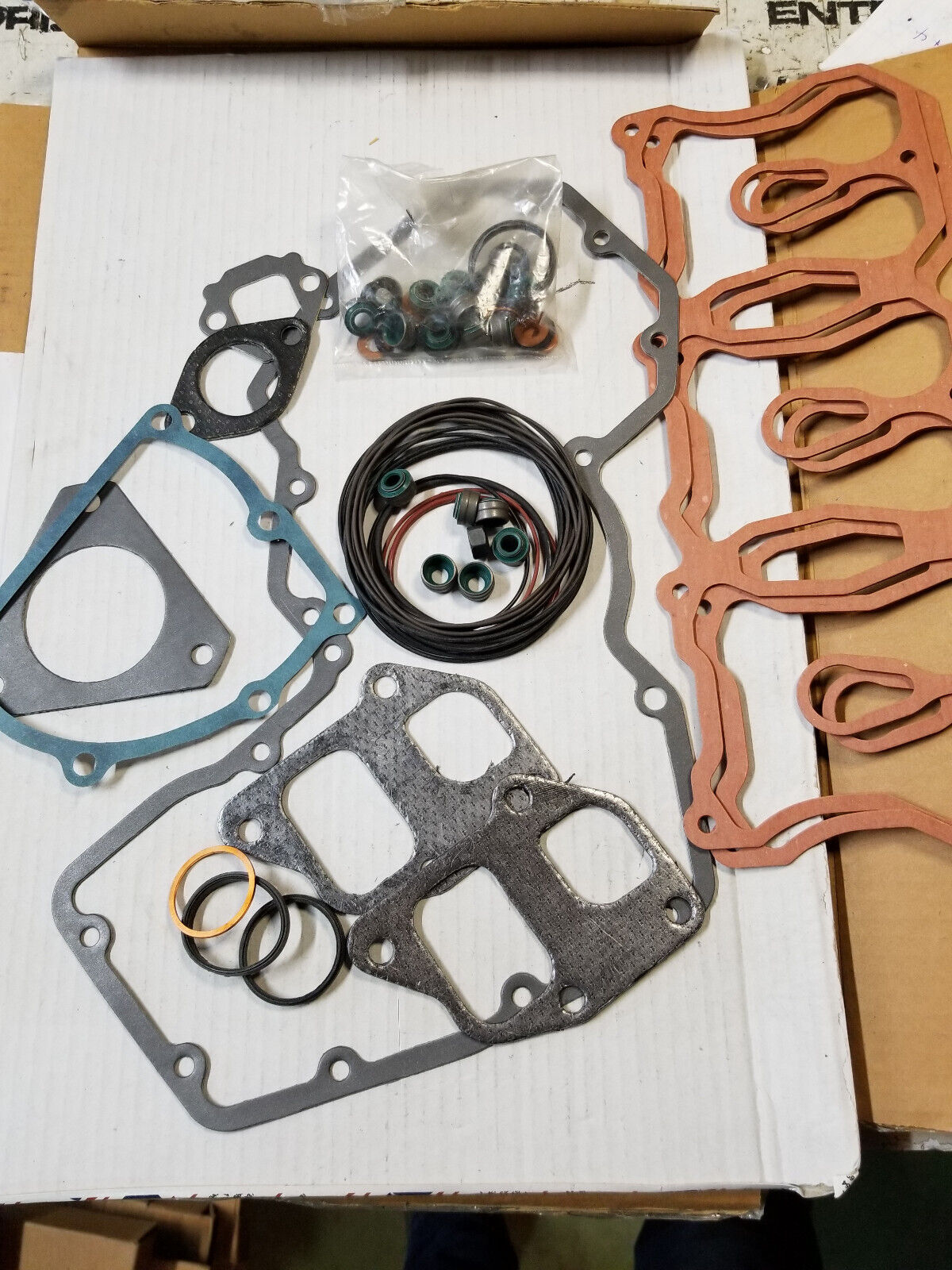 INCOMPLETE 27-879194152 MERCURY GASKET SET CUMMINS/MERCRUISER DIESEL QSD-4.2L