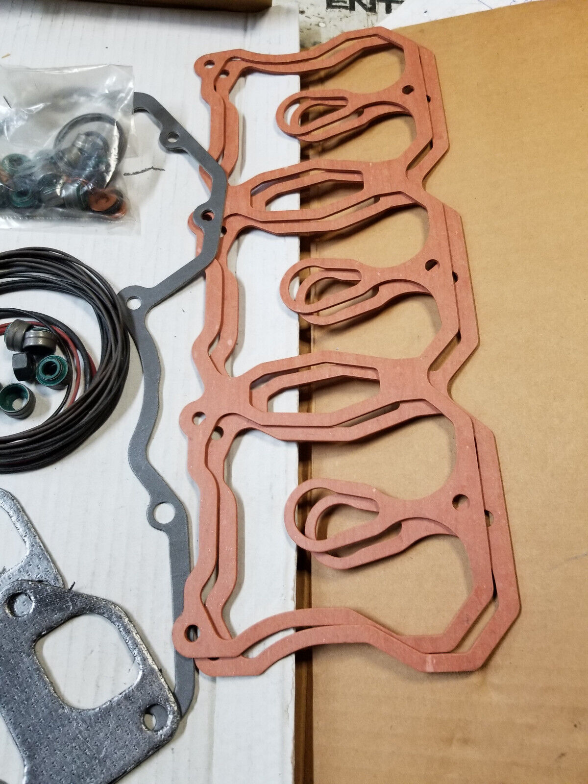 INCOMPLETE 27-879194152 MERCURY GASKET SET CUMMINS/MERCRUISER DIESEL QSD-4.2L