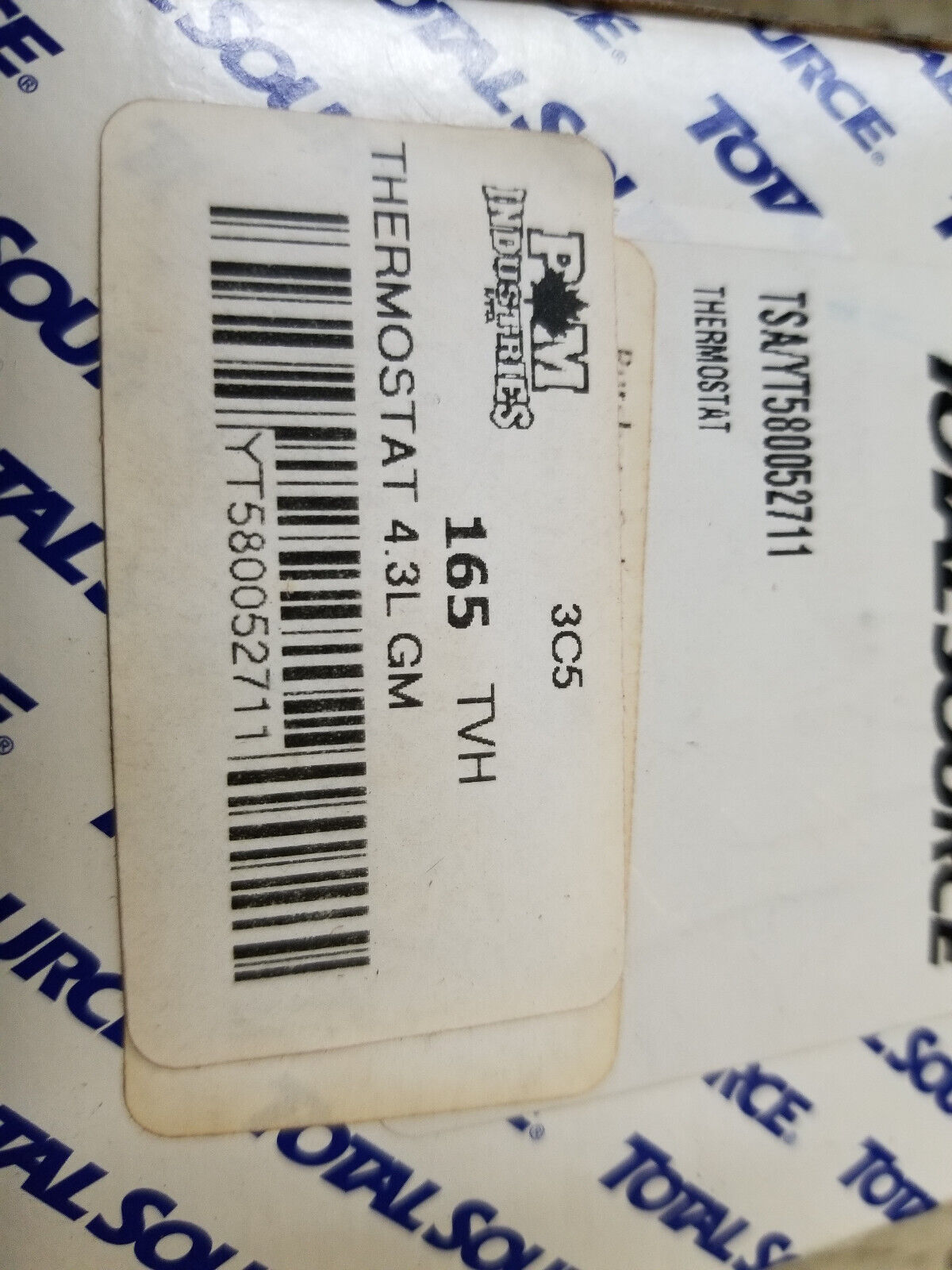 580052711 : Thermostat For Yale 4.3L GM YT580052711