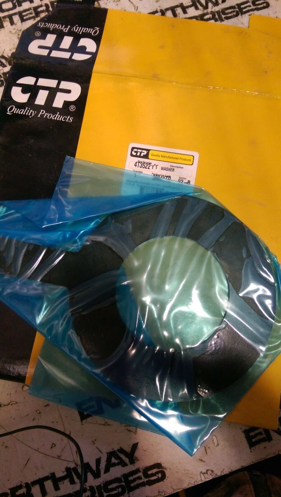4T-3522 CATERPILLAR / CTP WASHER