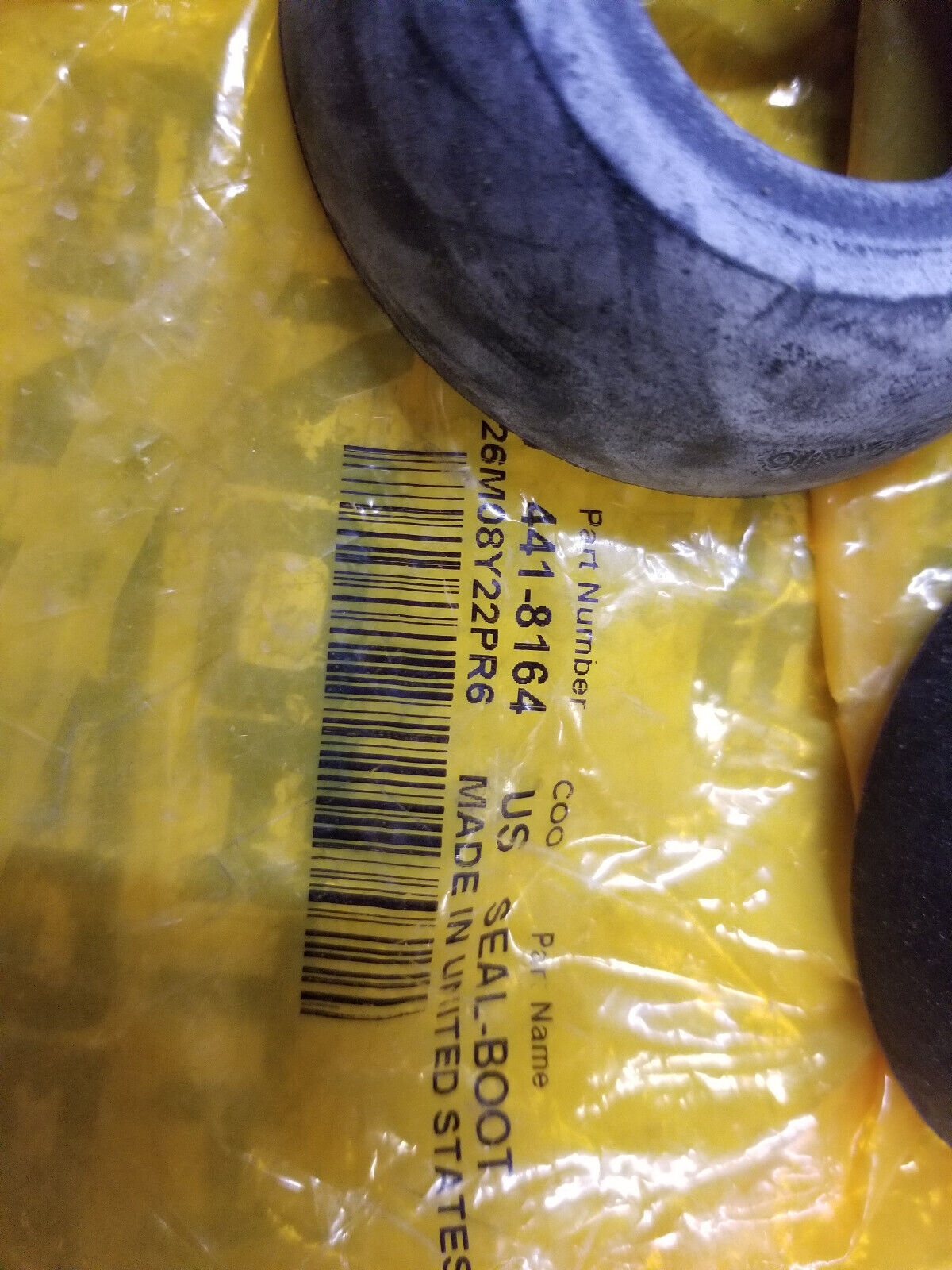 LOT OF 2PC - 441-8164 CATERPILLAR STEERING BOOT SEAL 4418164