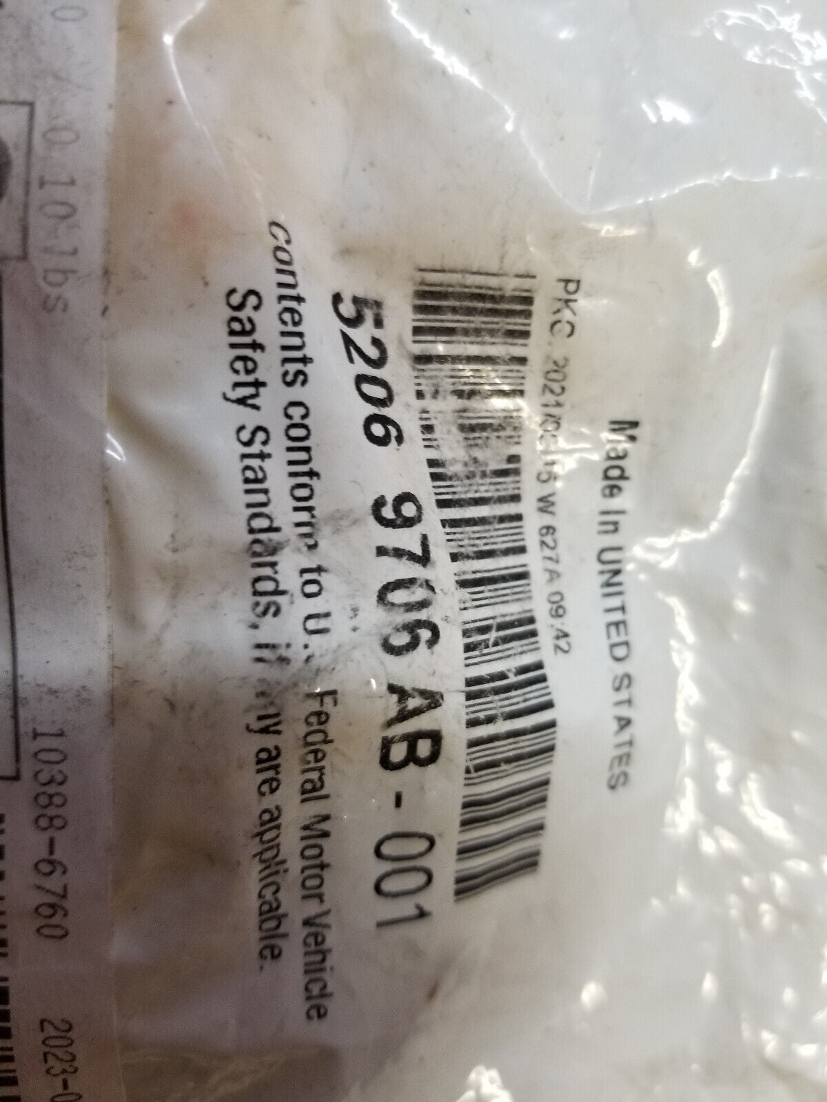 MOPAR SEAL 52069706AB DRIVE AXEL SEAL
