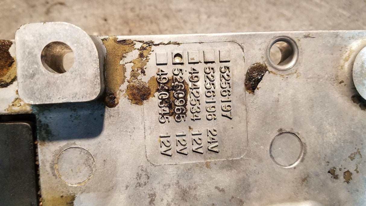 5260965 CUMMINS 6.7 6.7L INTAKE MANIFOLD GRID HEATER  ref1076