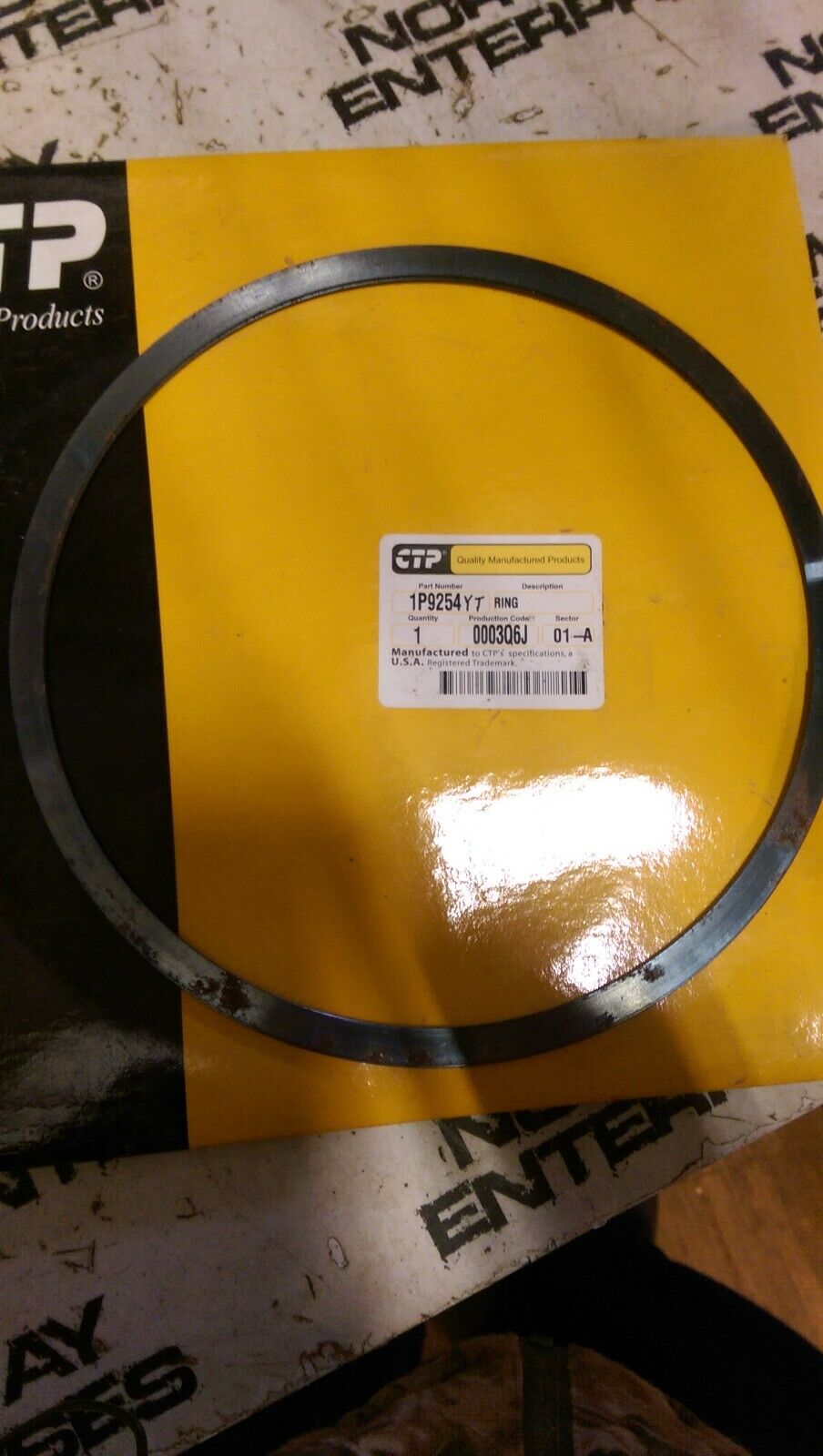1P9254 CATERPILLAR RETAINING RING 1P-9254
