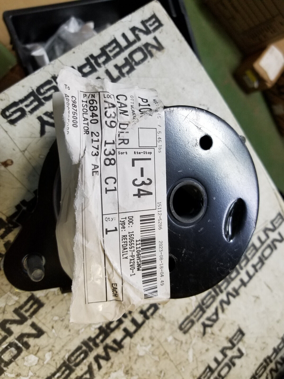 MOPAR BODY MOUNT 68402173AE 2019-2023 RAM 2500 3500