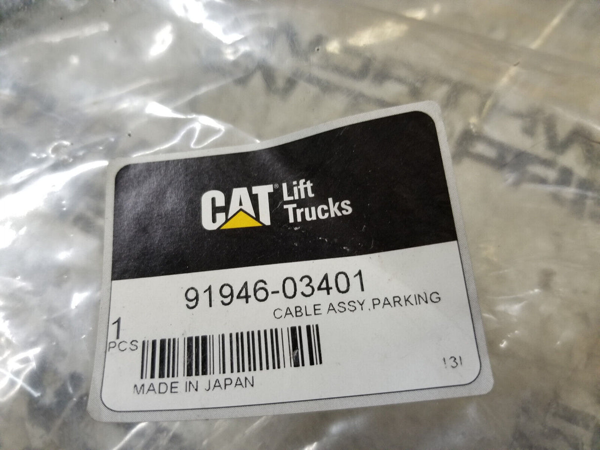 Caterpillar 91946-03401, RH PARKING BRAKE CABLE 91946 03401