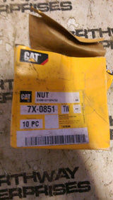 CATERPILLAR 7X-0851: NUT lot of 3 nuts