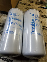 LOT OF 2 FILTERS - Donaldson Lube Filter Spin-on Bypass- P550425