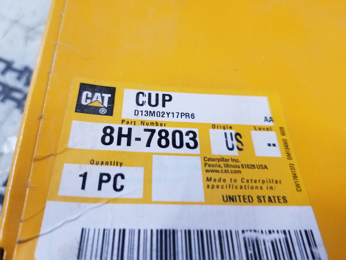 8H-7803 CATERPILLAR OEM GENUINE BEARING CUP