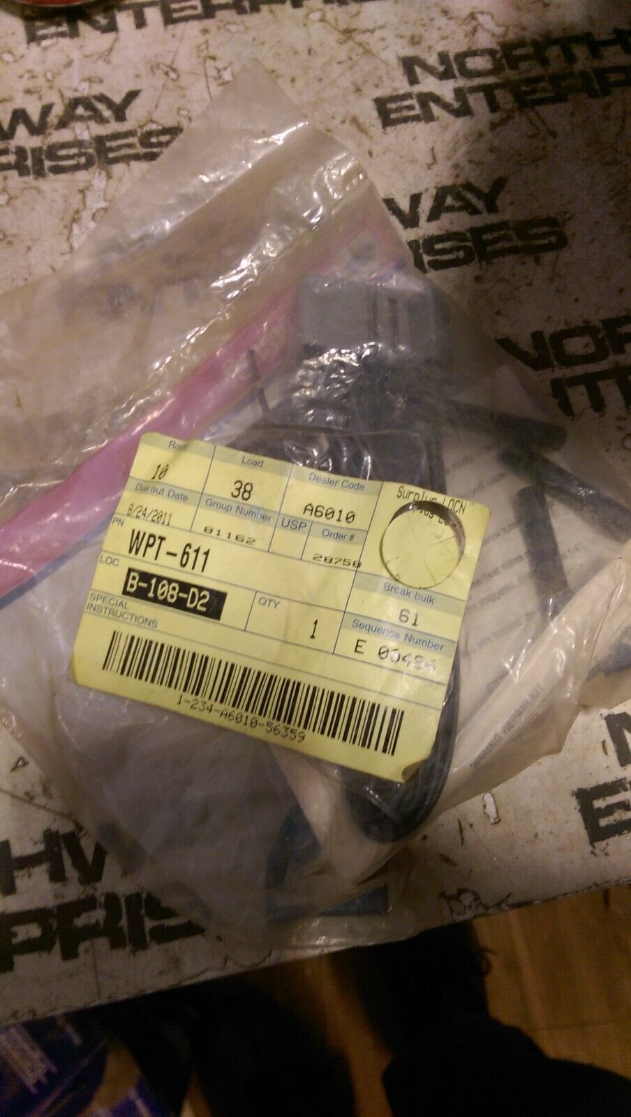 Motorcraft (Ford) 3U2Z-14S411-YNA Wiring Harness Pigtail WPT-611
