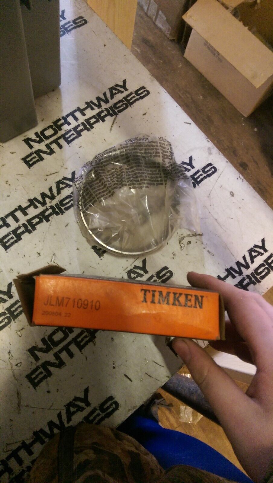 Timken JLM710910 Rr Inner Race