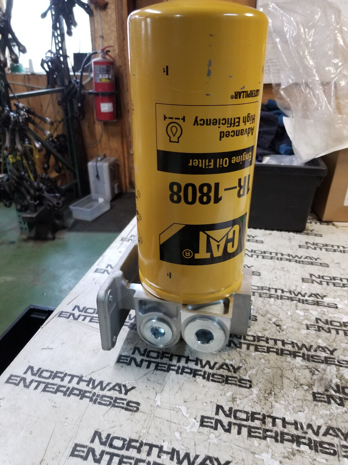 CAT 0FR-09S-3506627 3506627 350-6627 OIL FILTER HOUSING ASSEMBLY
