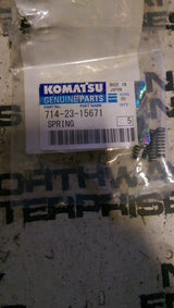 714-23-15671 KOMATSU SPRING LOT OF 4 PIECES