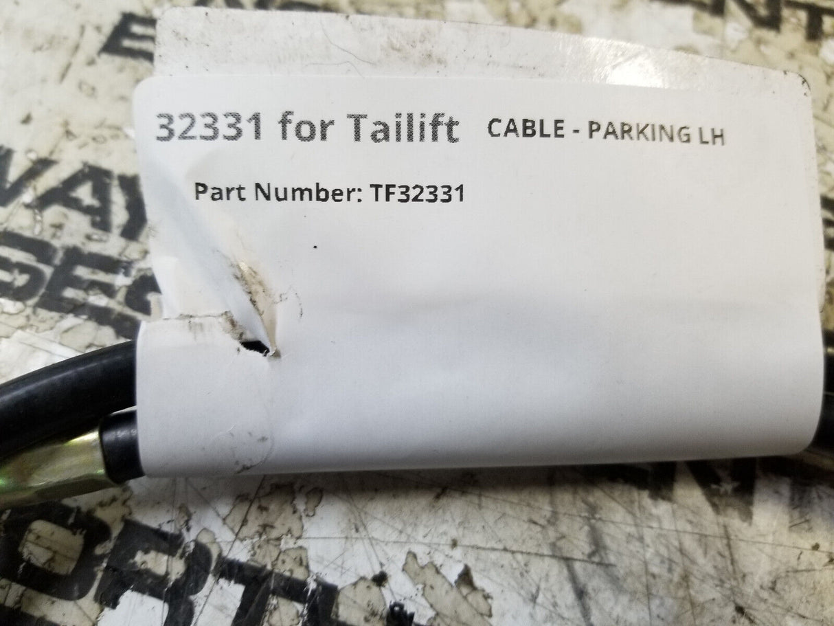 TF32331  32331 for Tailift CABLE - PARKING LH Part Number: TF32331