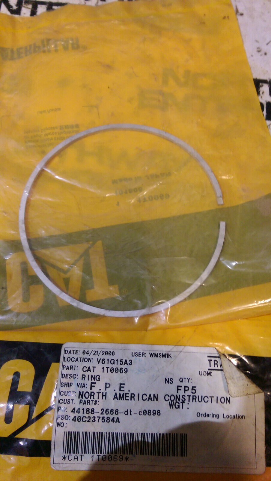 CAT 1T-0069X