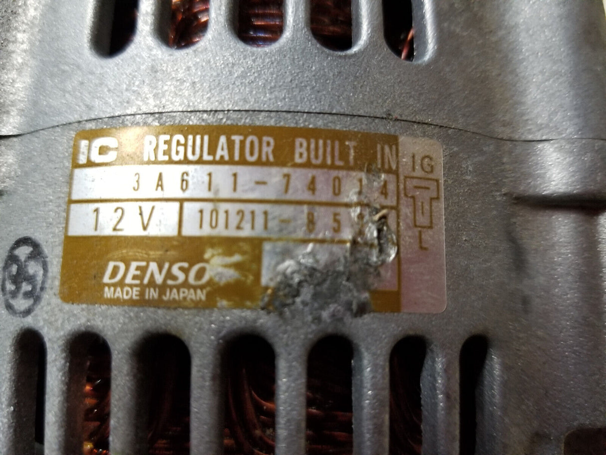 KUBOTA ALTERNATOR 60A  2P Connector / 3A611-74014