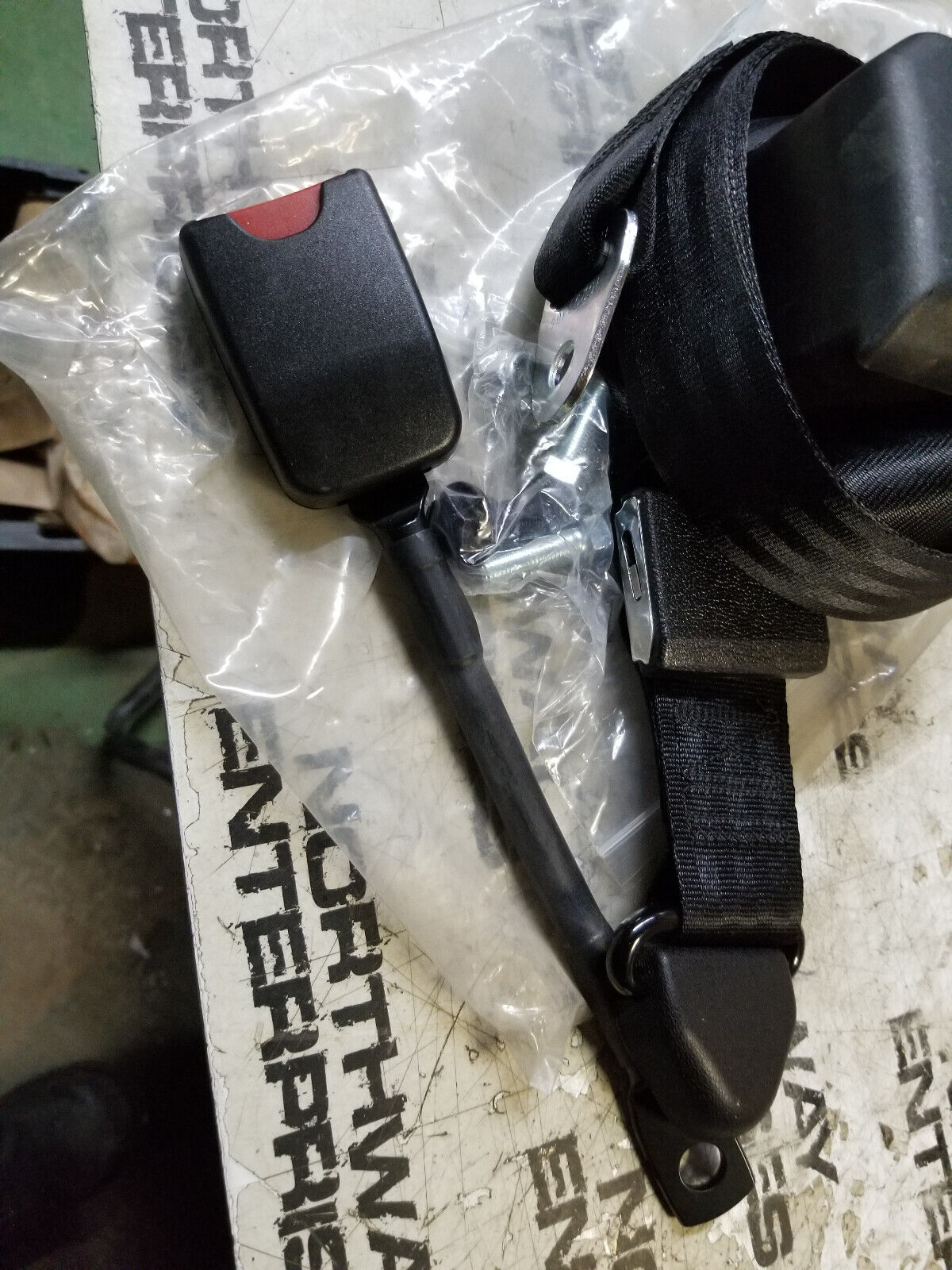 Drivers Seat Belt 10029959, Single Ret, Bluebird Vision, 2014+