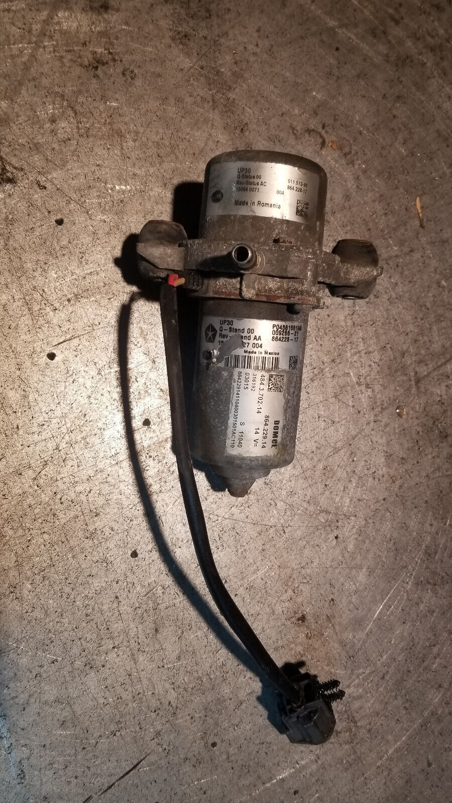 2011-2018 Dodge Ram 1500 Brake Booster Air Pump OEM P04581581AB