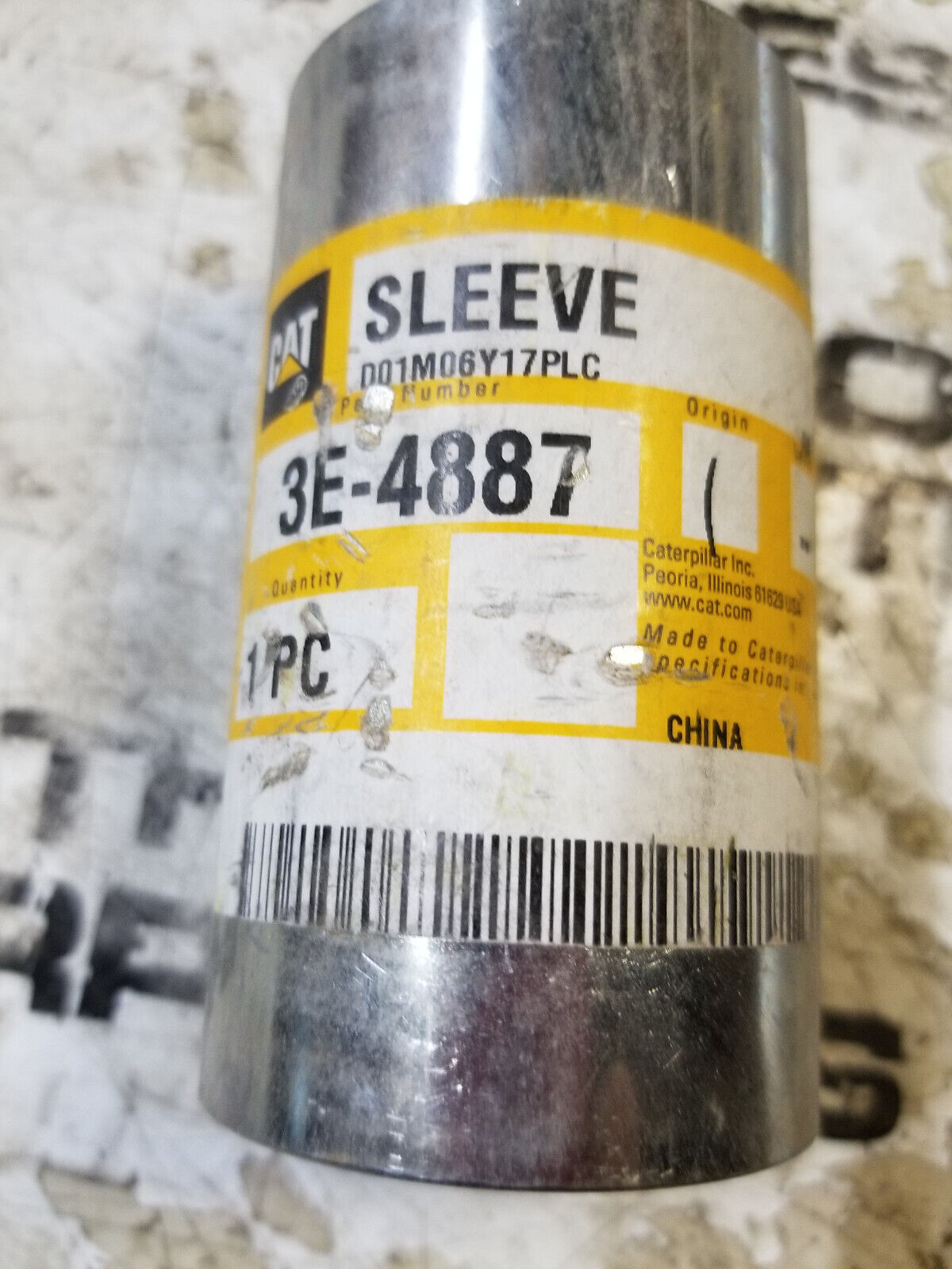 3E-4887 CATERPILLAR OEM GENUINE Sleeve-30Mm Bolt