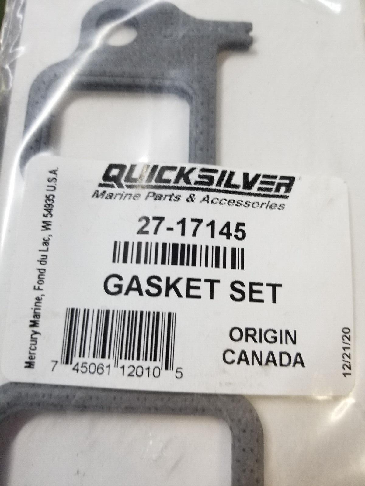 Mercury Mercruiser Quicksilver Oem Part # 27-17145 Gasket