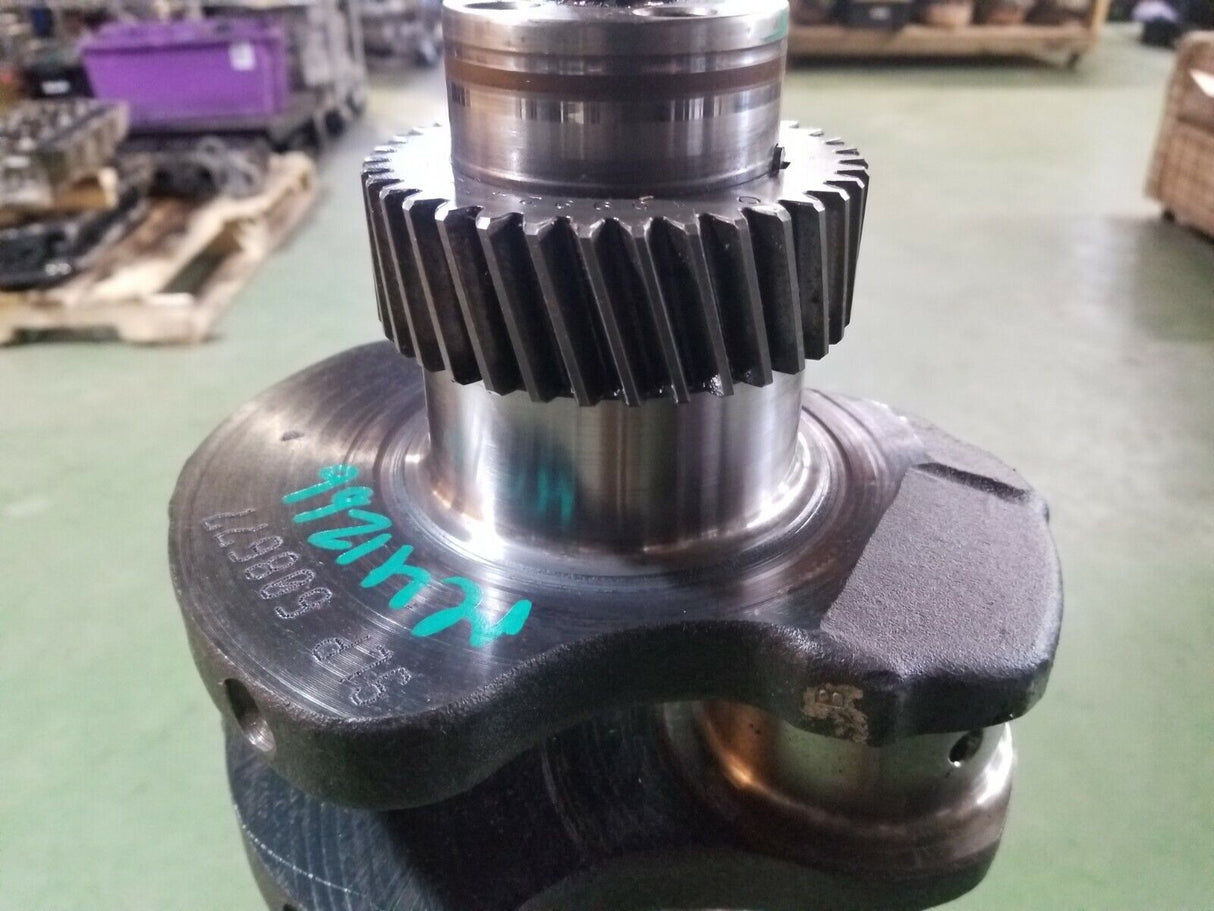 CUMMINS 5.9L USED OEM CRANKSHAFT 98-01 3929037 3929027 ANGLE CUT GEAR