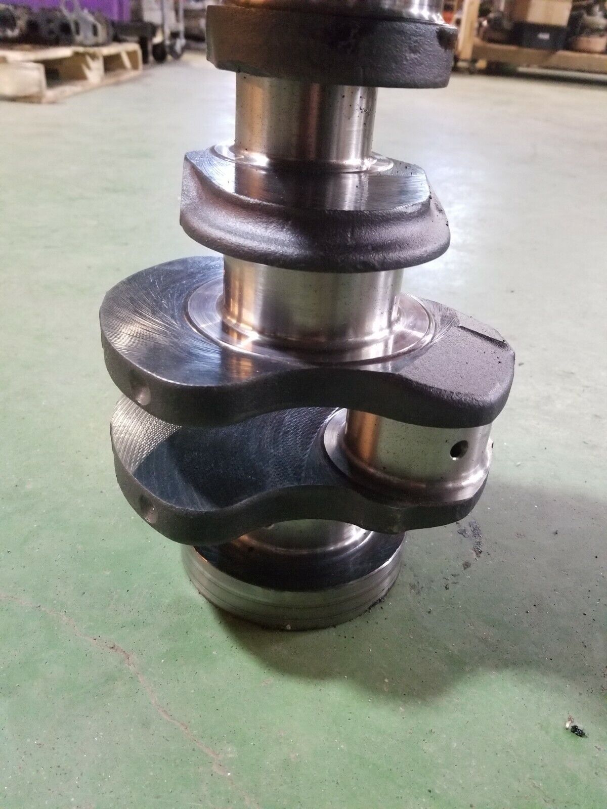 CUMMINS 5.9L USED OEM CRANKSHAFT 98-01 3929037 3929027 ANGLE CUT GEAR