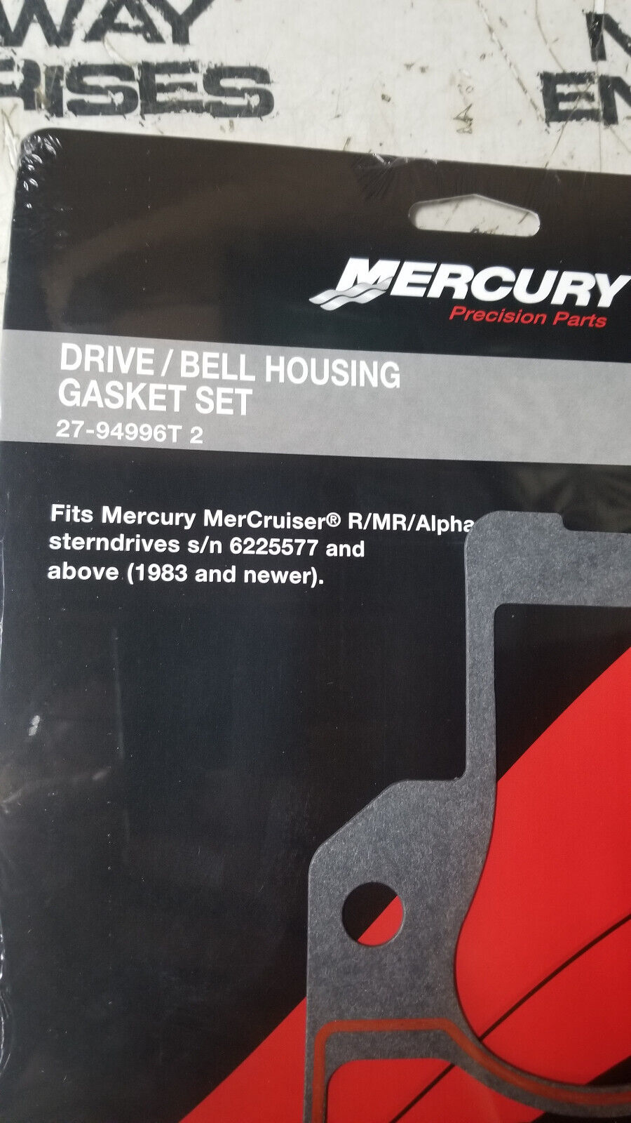 Mercury Marine Quicksilver Drive Install Kit R MR Alpha One & Gen II 27-94996t2