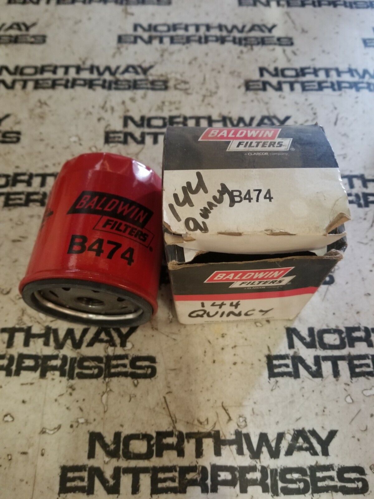 Baldwin B474 Full-Flow Lube Spin-on Oil Filter
