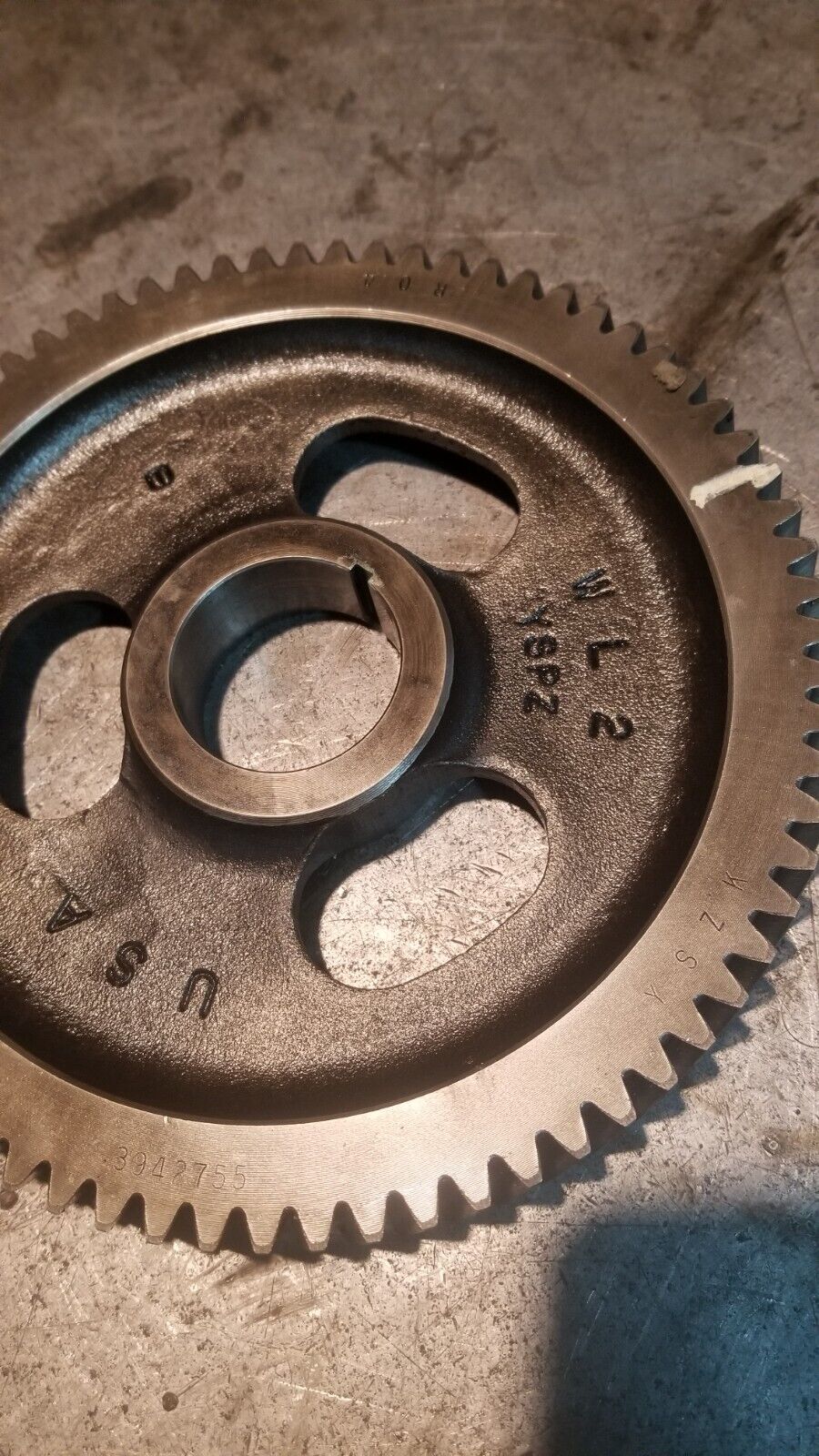 3942755 98-00 DODGE RAM 24V CUMMINS DIESEL CAMSHAFT GEAR
