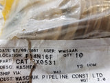 1 BAG OF 10 WASHERS 7X-0531 CATERPILLAR CAT 7X0531 WASHERS