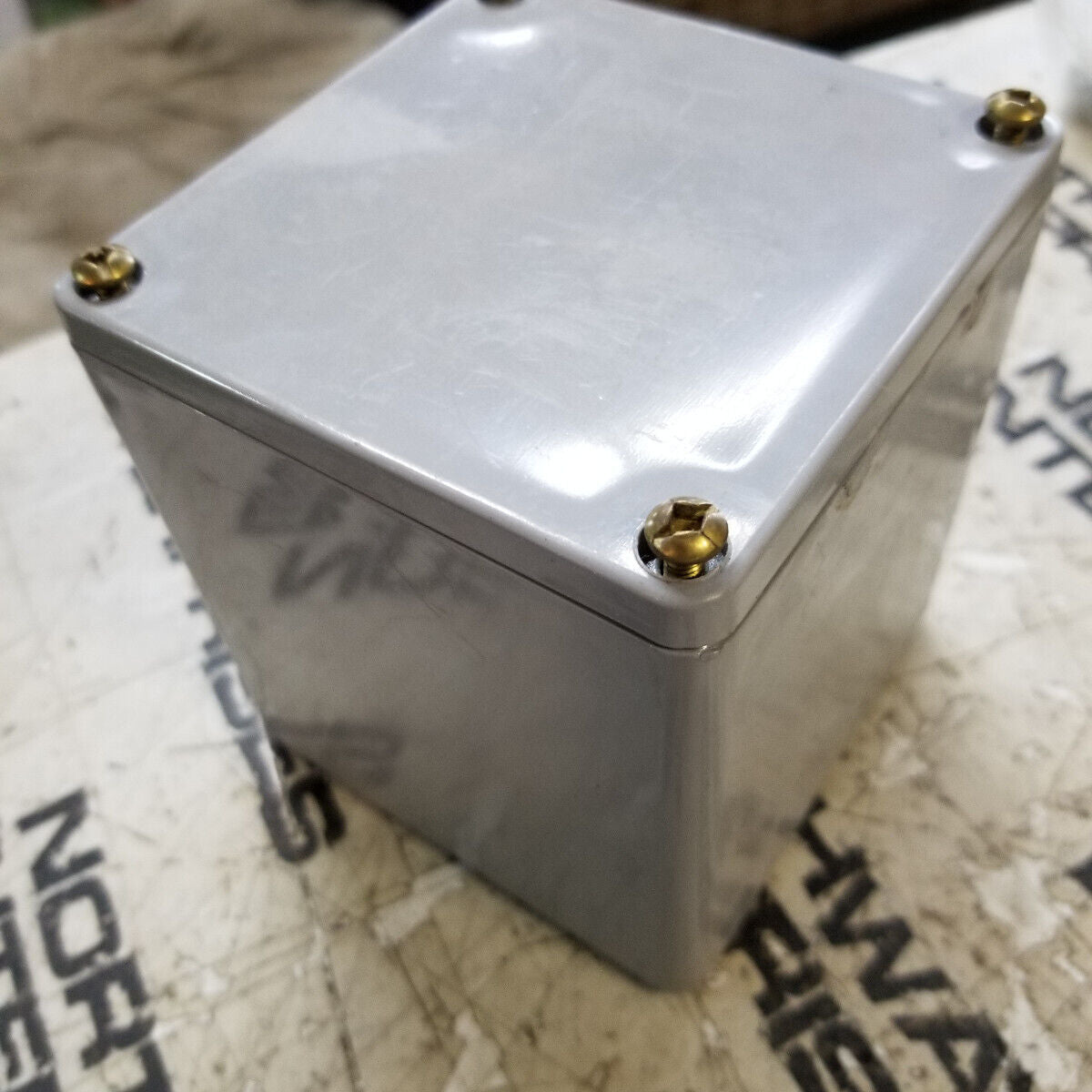 ROYAL RJB44L - Fiberglass Screwcover Junction Box 4x4x4 Enclosure ...