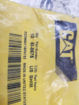 1 BAG OF 10PC OF 6I-8675: 0.8mm Thick Steel Shim