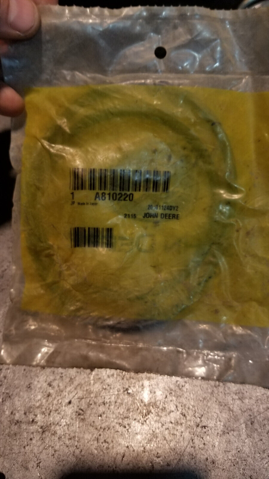 A810220 JOHN DEERE SEAL