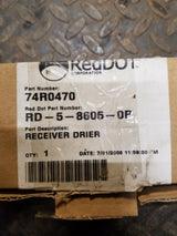 RED DOT 74R0470 RECEIVER DRIER RD-5-8605-1P