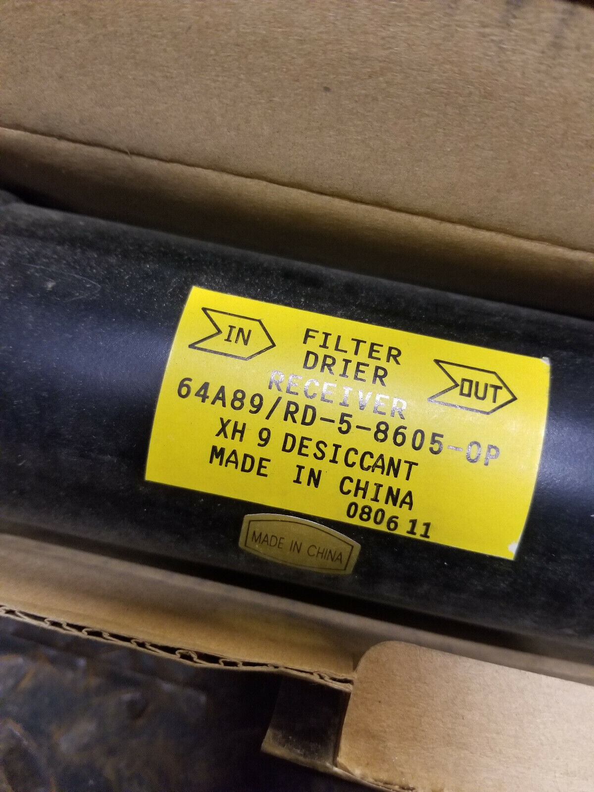 RED DOT 74R0470 RECEIVER DRIER RD-5-8605-1P