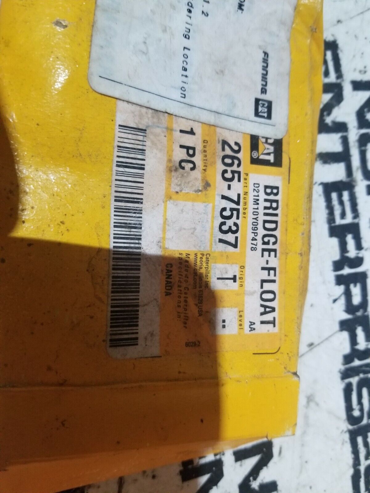 CATERPILLAR 265-7537 BRIDGE