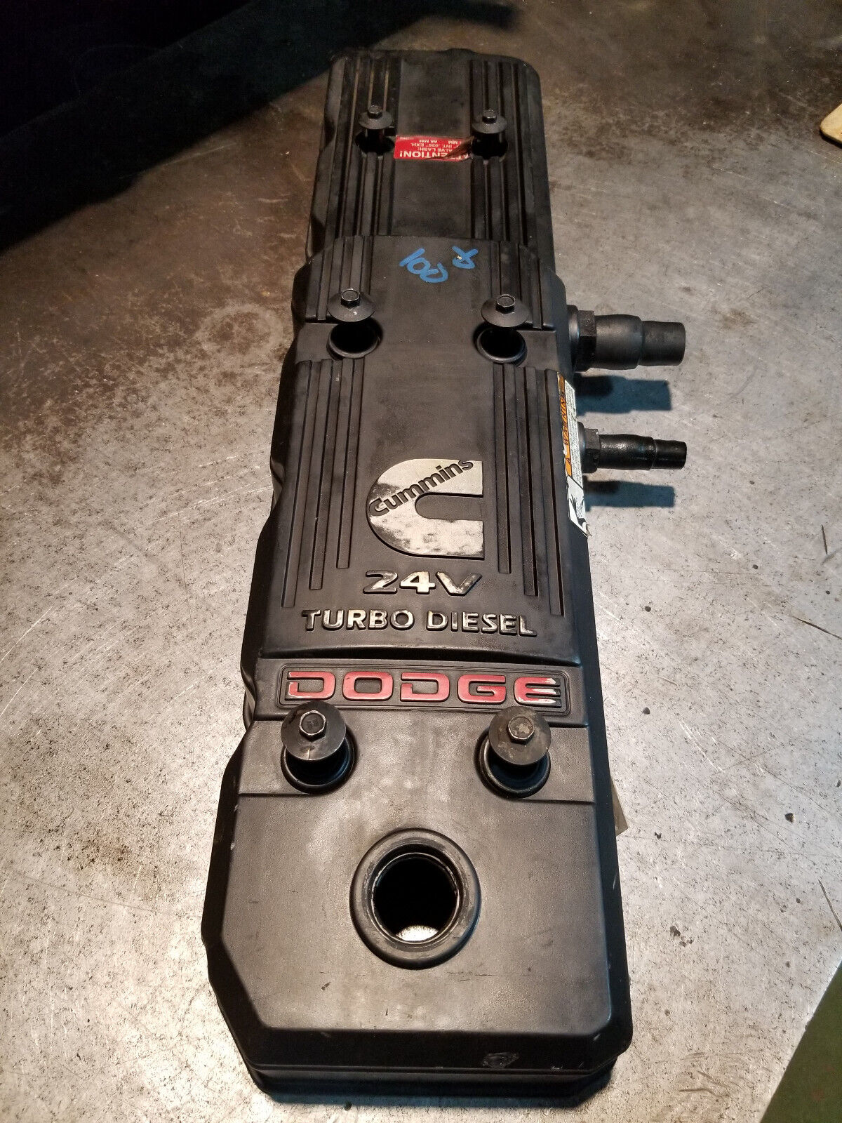 Dodge Ram 5.9L Cummins USED VALVE COVER ASSEMBLY 2005-07 4931453 4931454 REV01