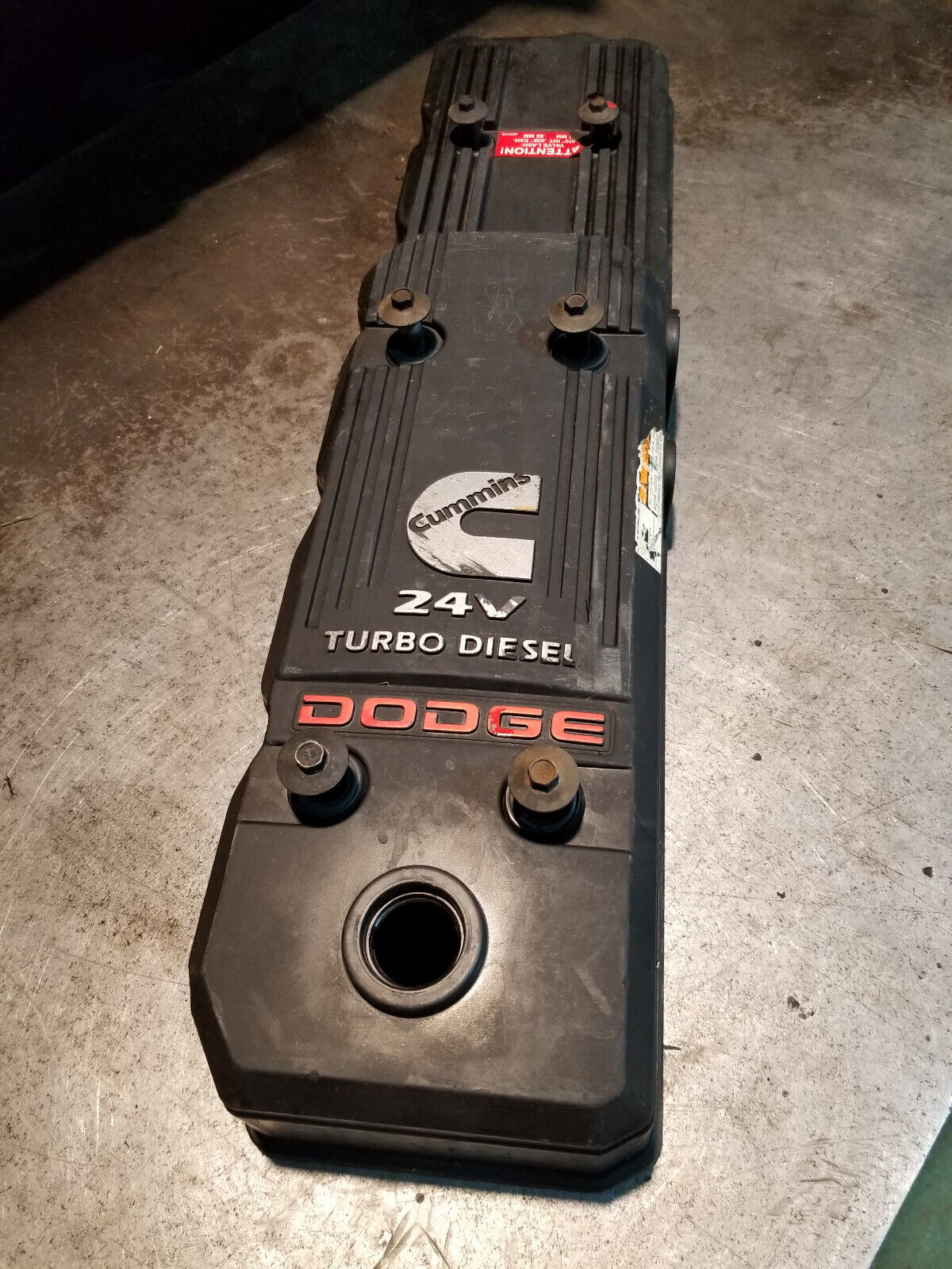 Dodge Ram 5.9L Cummins USED VALVE COVER ASSEMBLY 2005-07 4931453 4931454 REV03