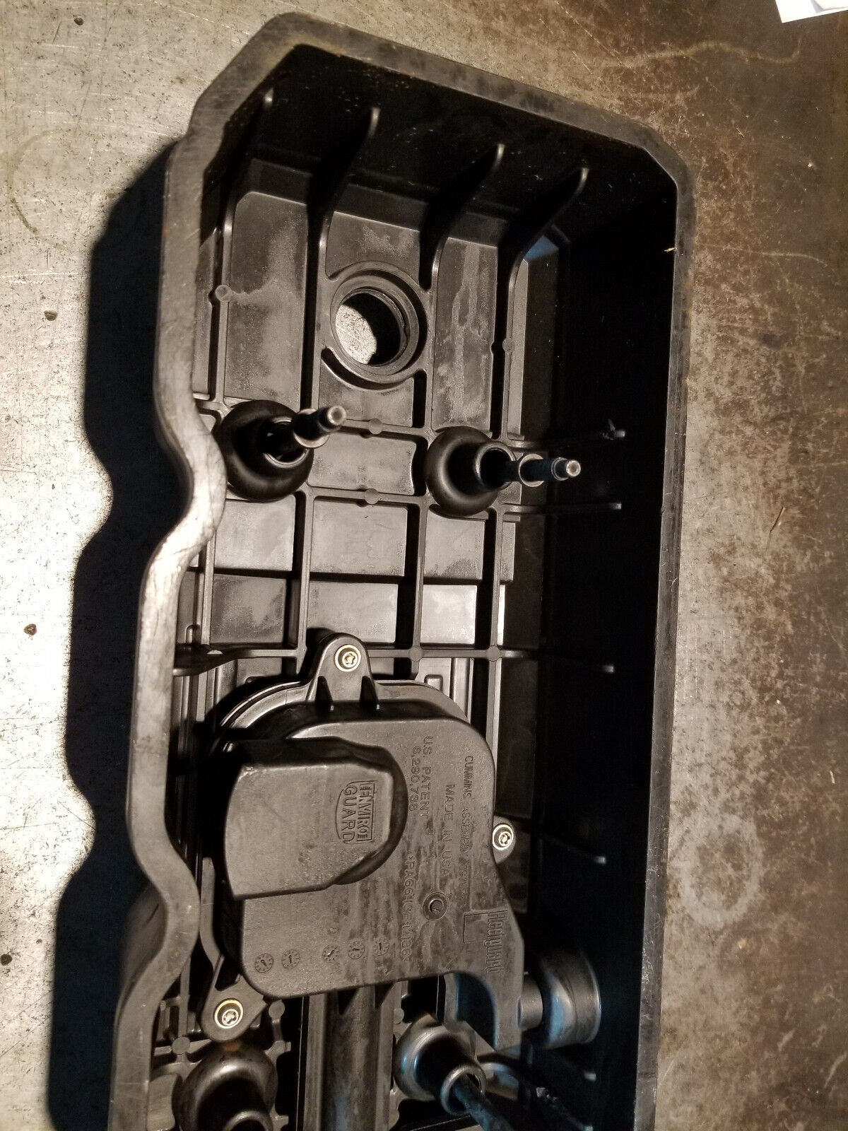 Dodge Ram 5.9L Cummins USED VALVE COVER ASSEMBLY 2005-07 4931453 4931454 REV03
