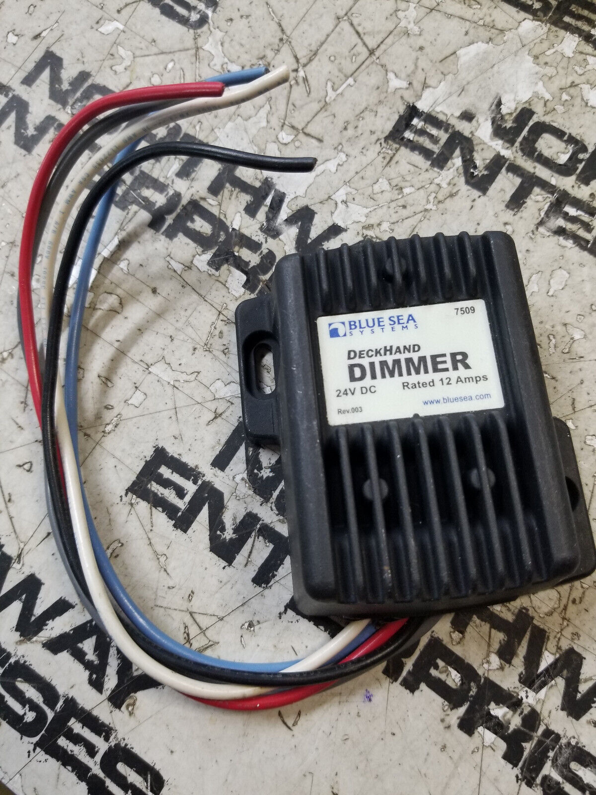 Blue Sea Deckhand Dimmer 12a 24v Part Number: 7509