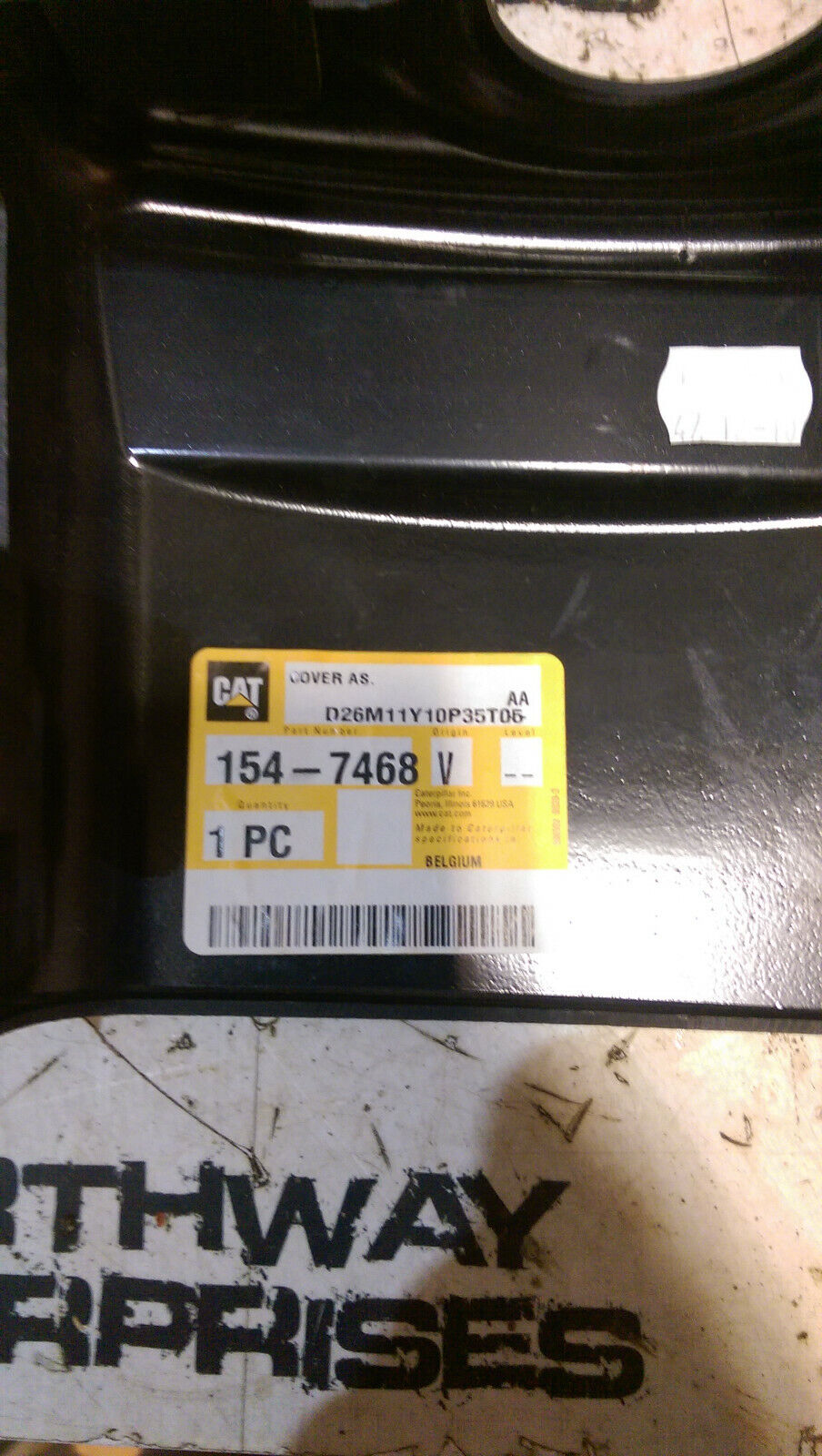 CATERPILLAR 154-7468 COVER