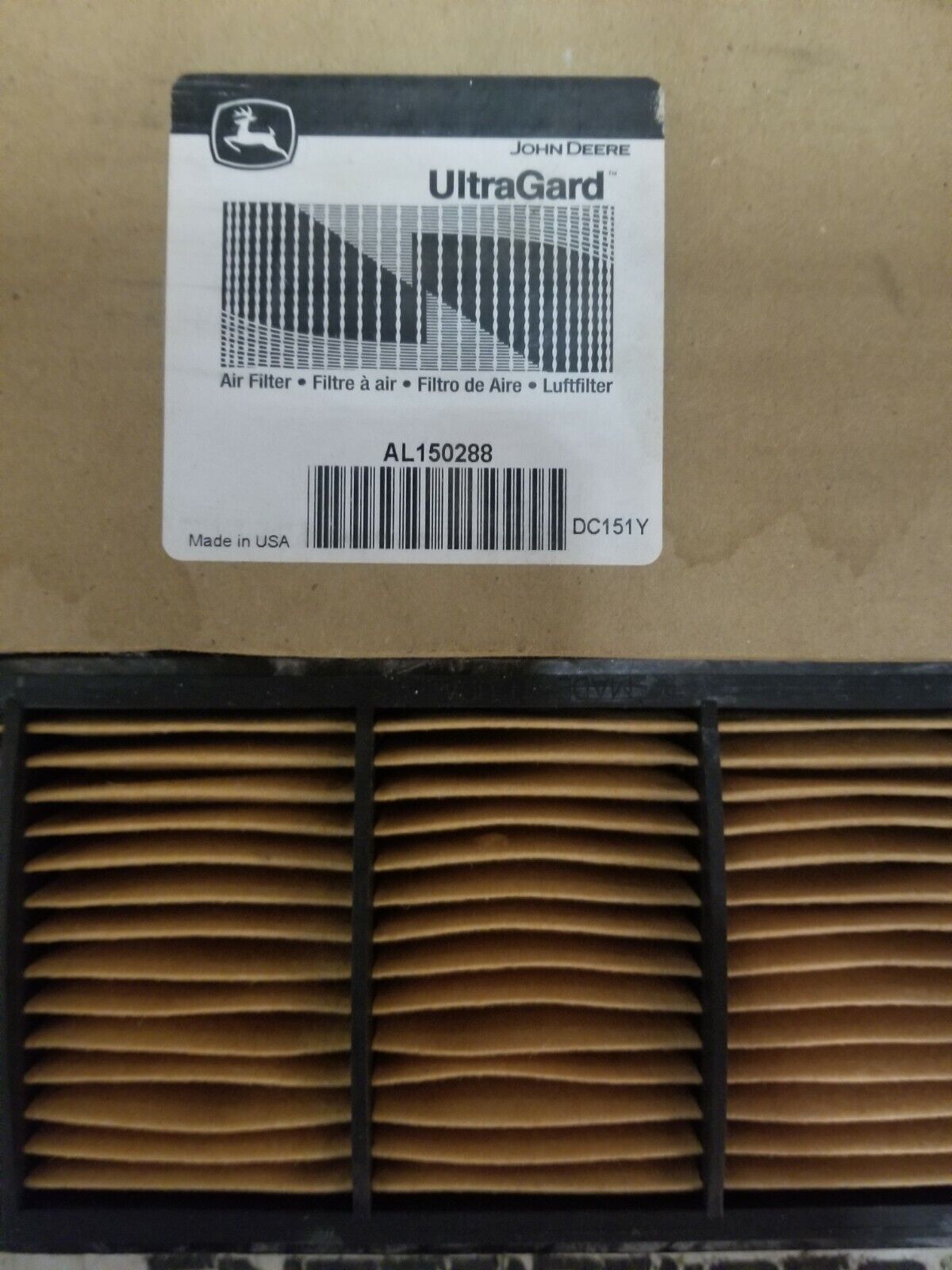 AL150288 Air Filter for John Deere ULTRAGUARD