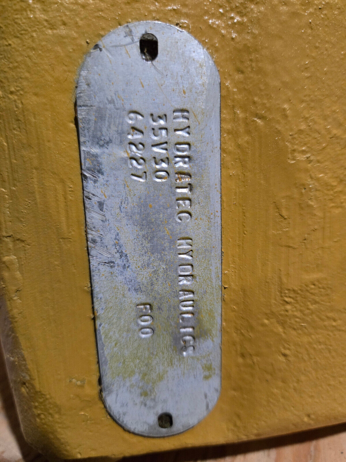 VICKERS 35VQ HYDRAULIC PUMP HYDRATECH 33730 34227 35V30 64227